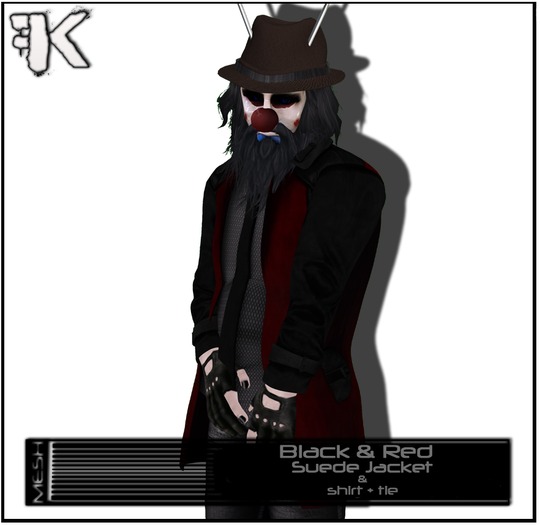 FK! - Red & Black Coat 