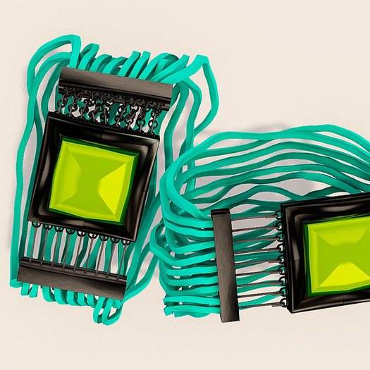 [HANDverk]Strand Bracelet.manic maize