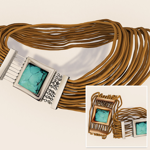 [HANDverk]Strand Bracelet.manic maize