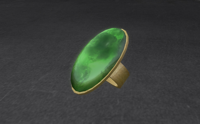 Big Emerald Ring
