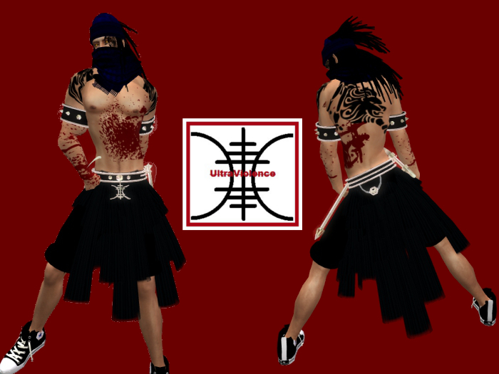 "UltraViolence Warrior Kilt box"