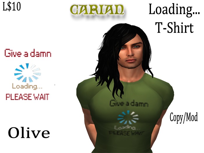 Loading... T-shirt: Olive