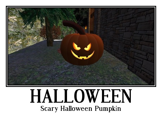 Scary Halloween Pumpkin