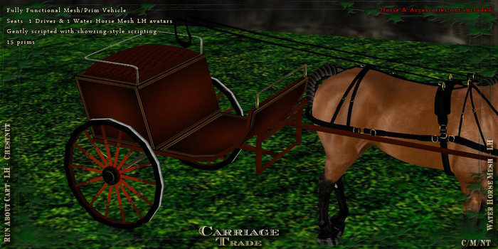 @CT@ Runabout Cart WHML BOXED Chestnut