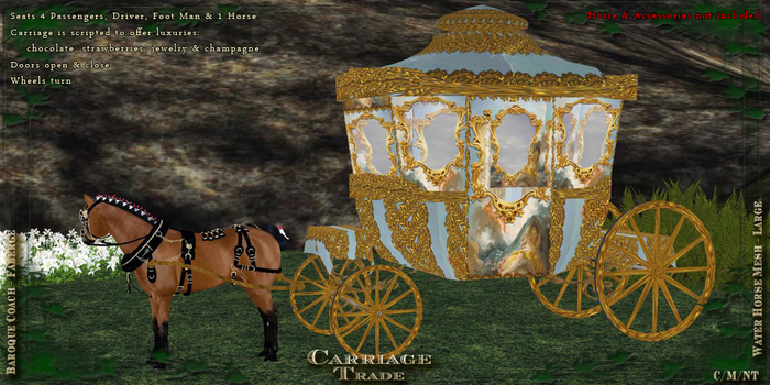 @CT@ Baroque Coach WHML Single BOXED 