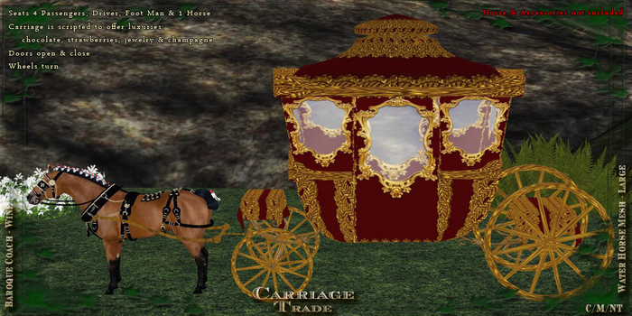 @CT@ Baroque Coach WHML Single BOXED 