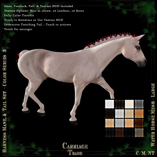 @CT@ Harness Mane & Tail Set Color Series 