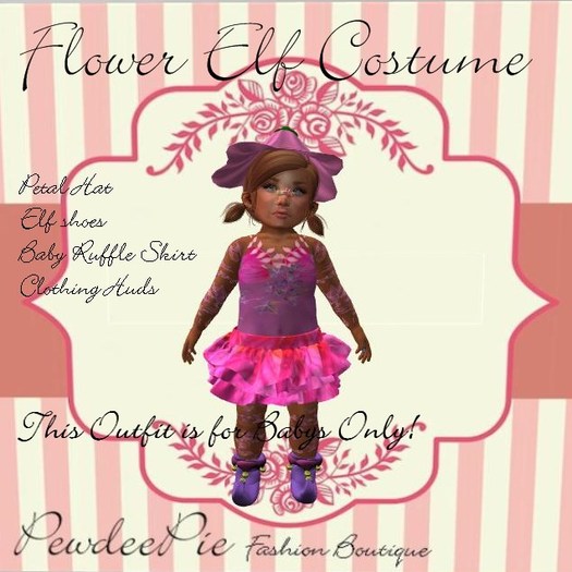 ::PP:: - FLOWER ELF COSTUME BAGGED