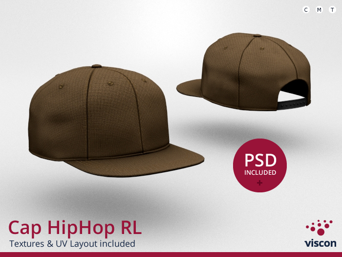 *viscon* Mesh Cap Hiphop RL