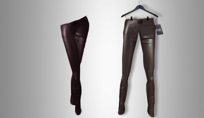 ^^Black Stretch Leathers^^