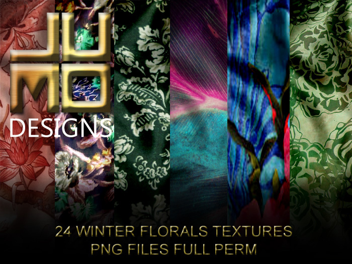 .:JUMO:. Winter Florals Textures