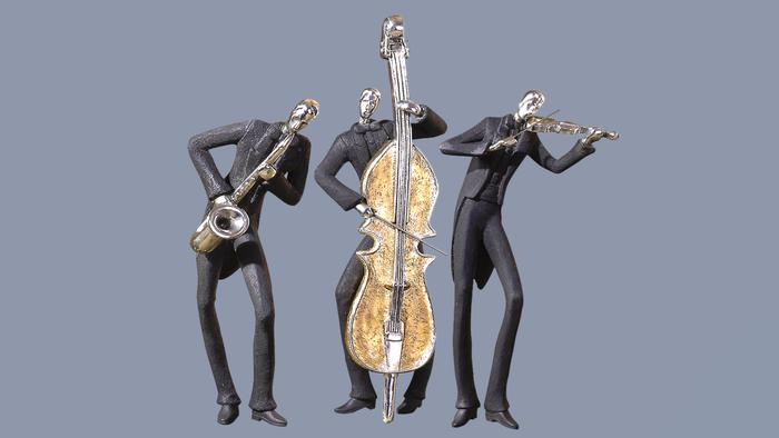 Musicians Chrome CUTOUT, Not Mesh, Not 3D