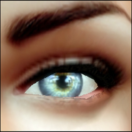 Light blue-green eye