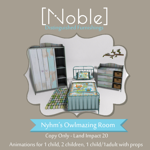 [Noble] Nyhm's Owlmazing Toddler Bed