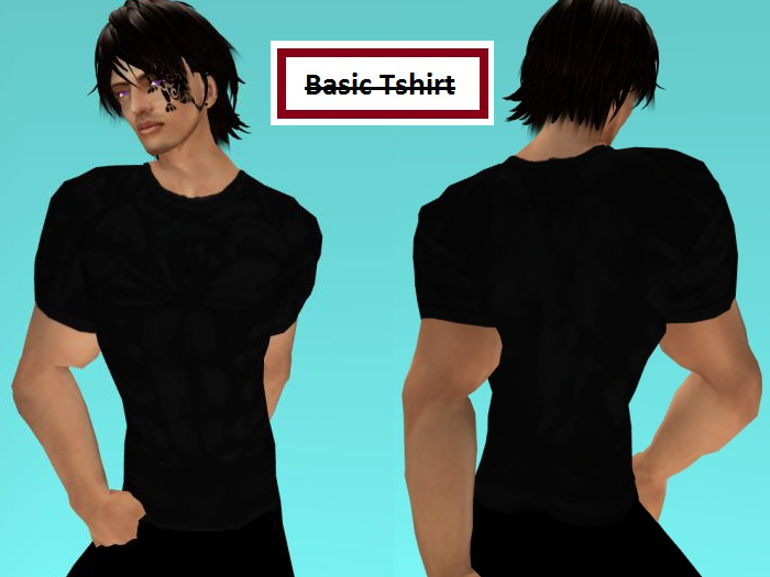 "Basic Tshirt Black"