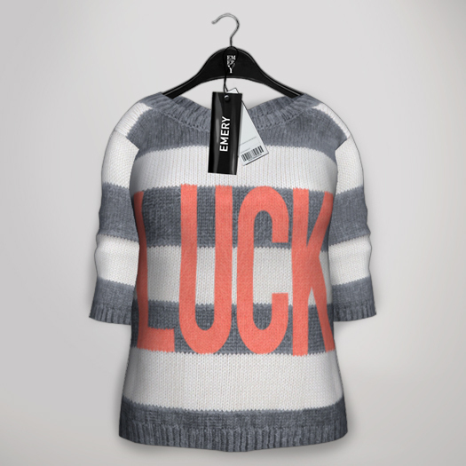 Emery - Sweater Luck Gray