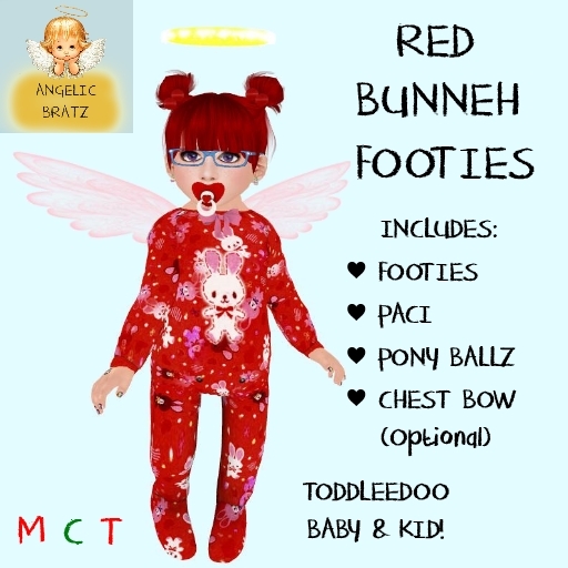 AB Green Bunneh Footies