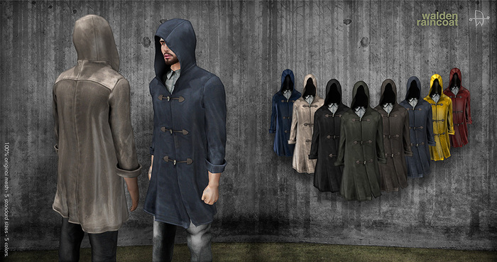[Deadwool] Walden Raincoat -