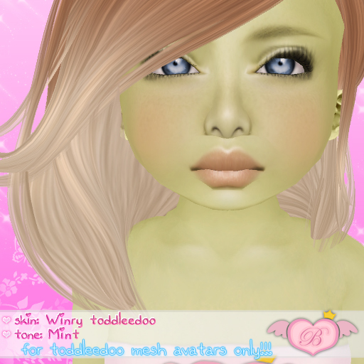 :*BABY*: Winry Skin {Mint} - For ToddleeDoo Mesh Avatars