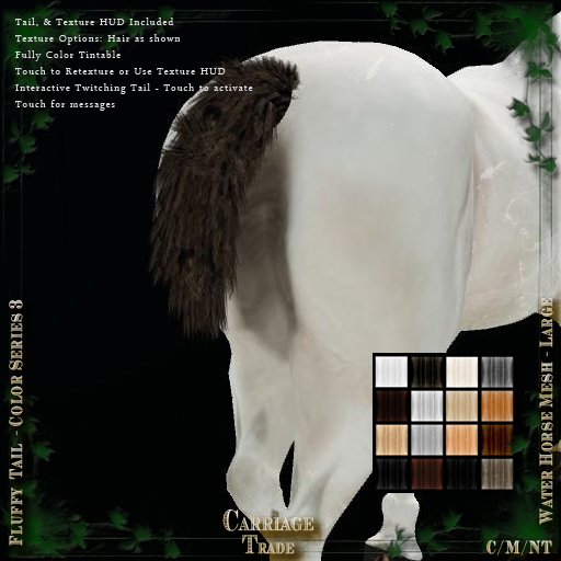 @CT@ Fluffy Tail Set WHML BOXED Color Series