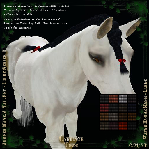 @CT@ Jumper Mane & Tail Set WHML BOXED Color Series 
