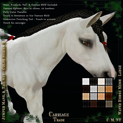 @CT@ Jumper Mane & Tail Set WHML BOXED Color Series 