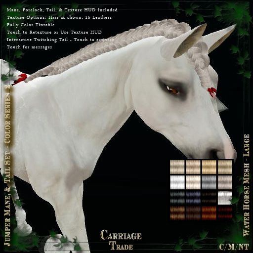 @CT@ Jumper Mane & Tail Set WHML BOXED Color Series 