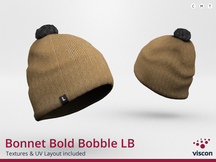 *viscon* Mesh Bonnet Bold Bobble LB