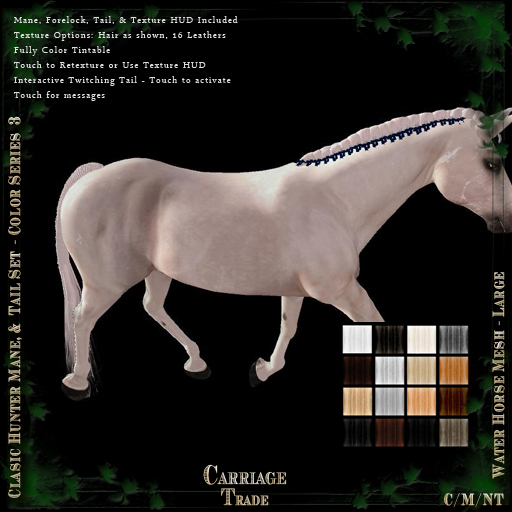 @CT@ Classic Hunter Mane & Tail Set WHML Boxed Color Series