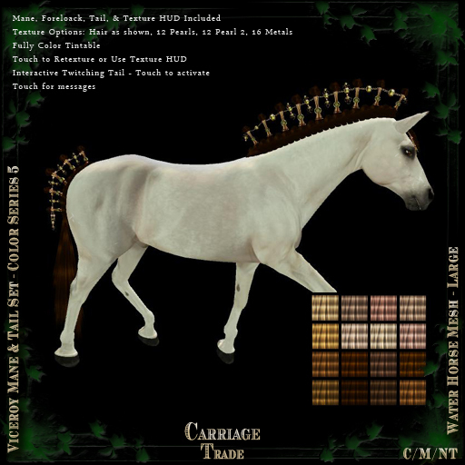 @CT@ Viceroy Mane & Tail Set BOXED Color Series 