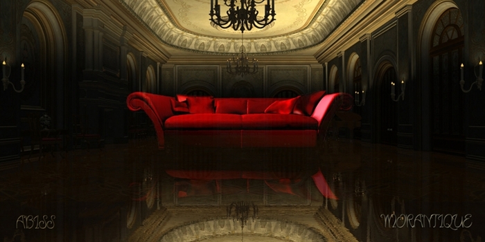 Morantique/Adagio Rouge Modeling sofa