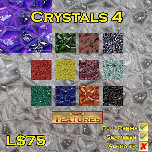 USC Textures - Crystals 4 