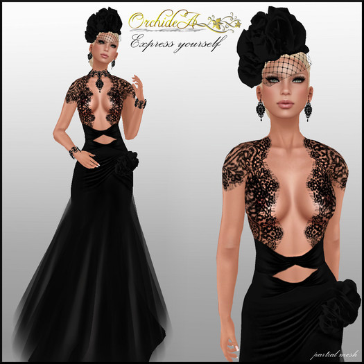 ** Orchidea** EXPRESS YOURSELF black