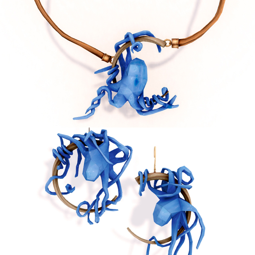 [HANDverk]Wassily Earrings.pink