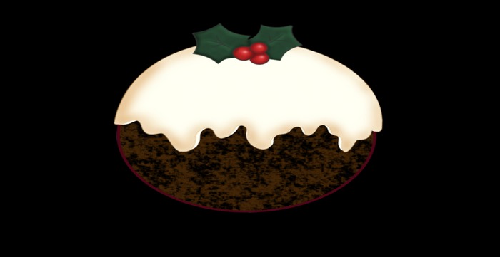 Christmas pudding fullperms texture