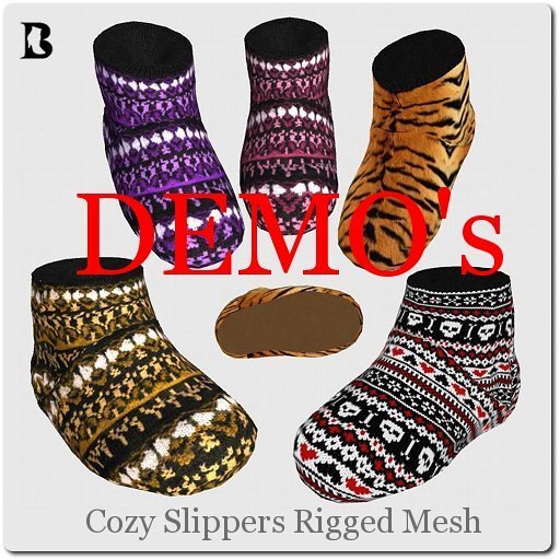 Blackburns Cozy Slippers R-Mesh DEMO's