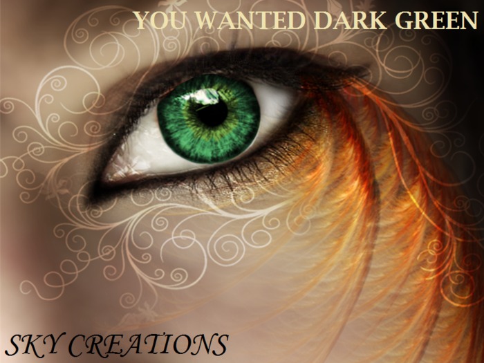 YOU WANTED DARK GREEN