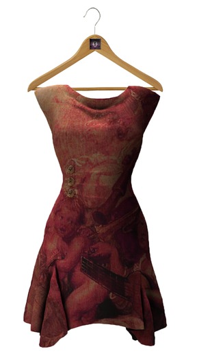 .:LURED:.  V Neck Dress Demo .:MESH:.