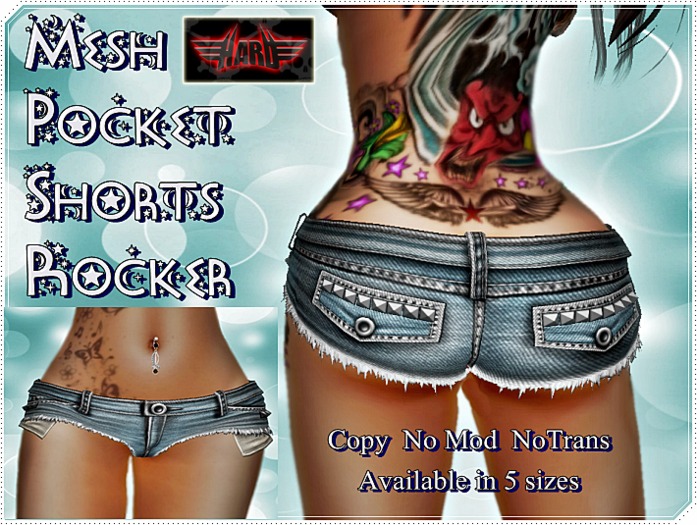 H.A.R.D _ Mesh Pocket Shorts Rocker