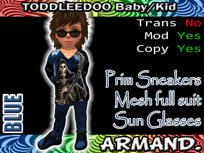 --ARMAND-- HALLOWEEN SQUAD - BLUE