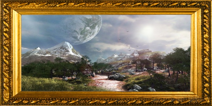 Unknown Artist - Fantasy Landscape