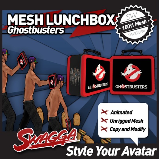 [SWaGGa] GBusters LunchBox (Boxed)