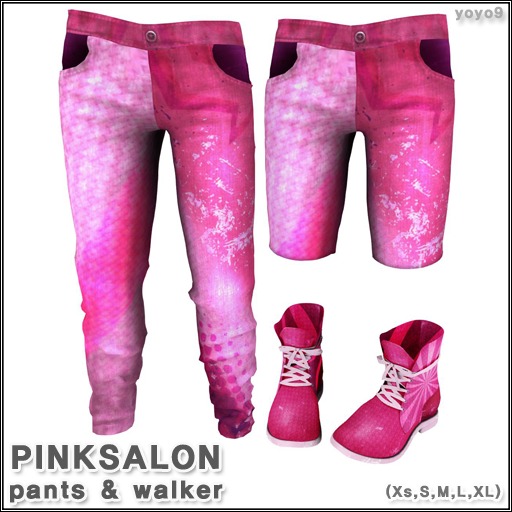 * yoyo9 * pinksalon set