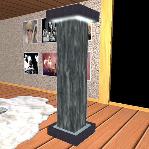 BAIM Light Waterfall Pillar (Red)