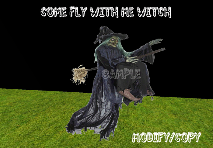 Come Fly With Me Witch (Flexi)