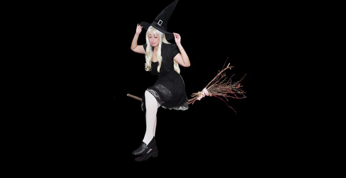 Halloween witch full perms texture