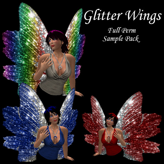 Eternal Creativity ~ Glitter Wings Pack 1