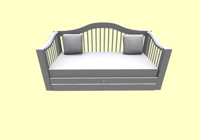 Day Sofa Mesh Full Perm (boxed)