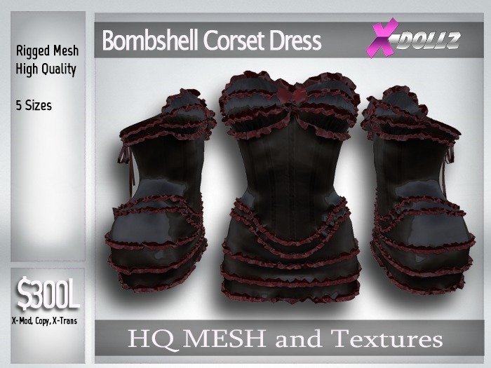 X-DollZ Zippered Latex Couture Boxed