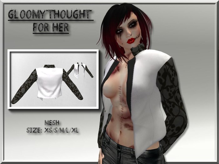 ^^GT^^ Skull Jacket Woman